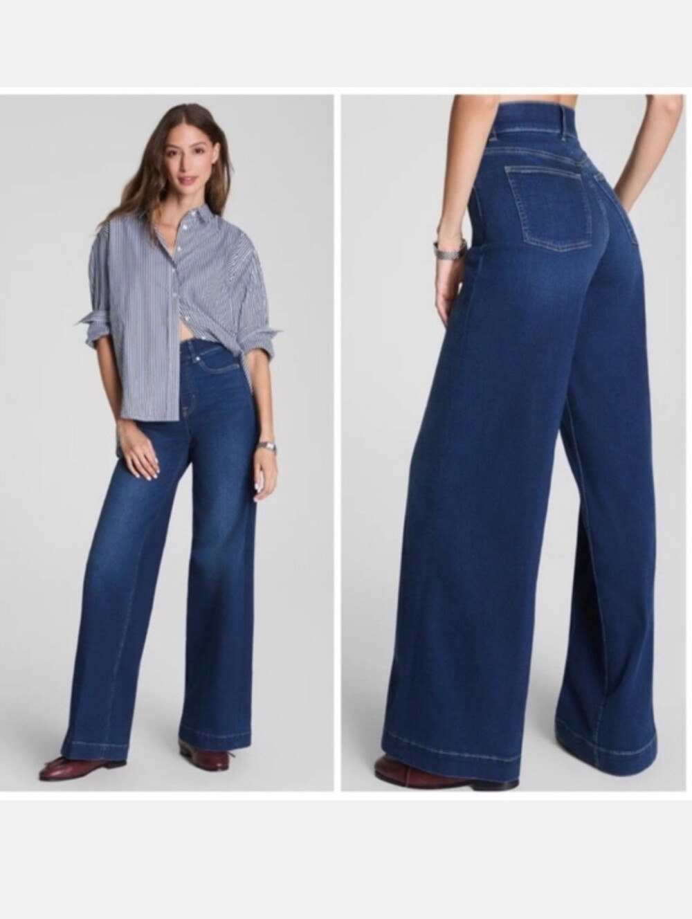 SPANX shape EveryWear Wide Leg Jeans XL